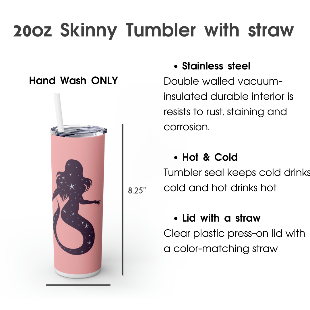 You are mer-mazing Skinny Tumbler