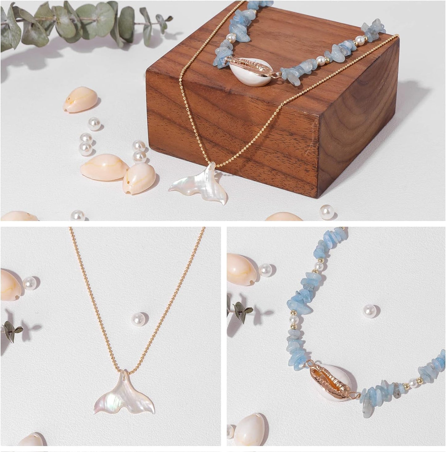Layered Necklace: Mermaid Chic Summer Accessory