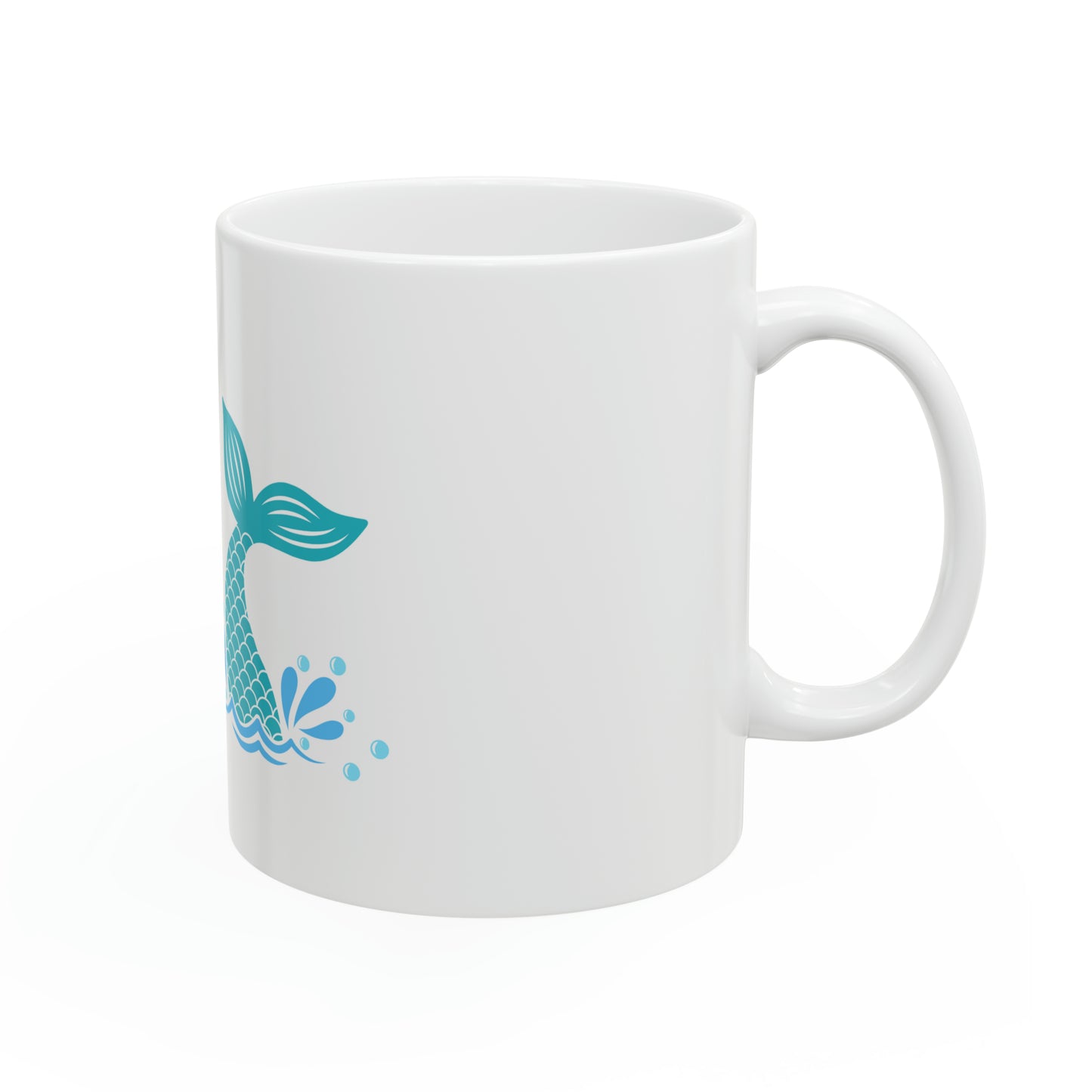 Eat. Sleep. Splash. Mermaid Ceramic Mug 11oz