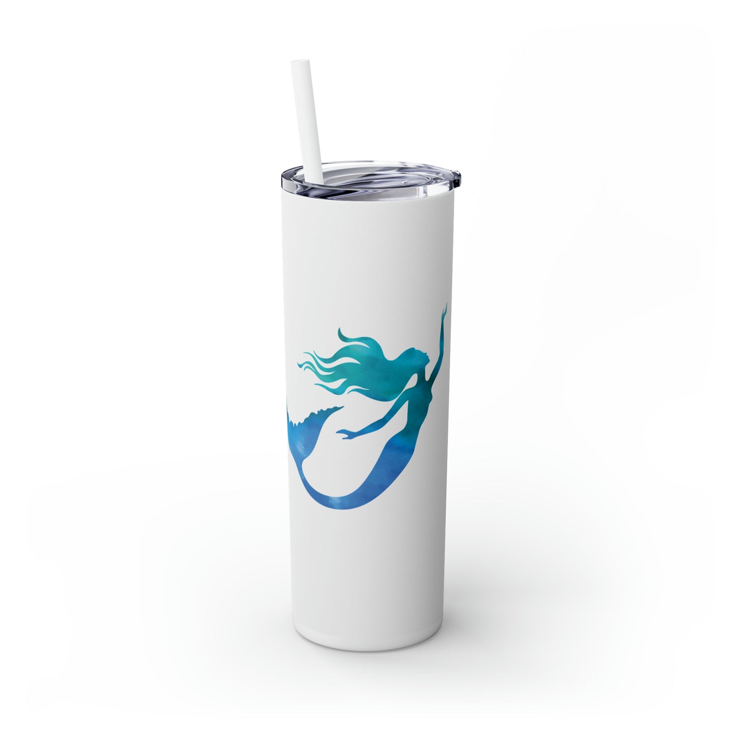 Too mer-mazing to be on  land Skinny Tumbler