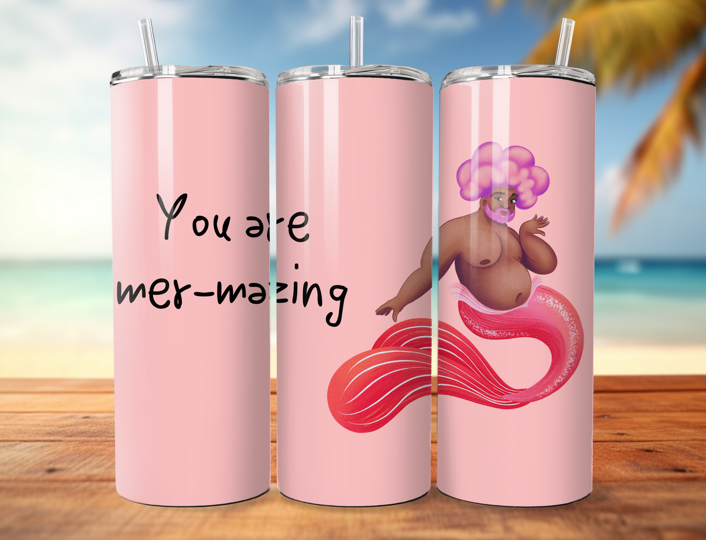 You are mer-mazing Skinny Tumbler