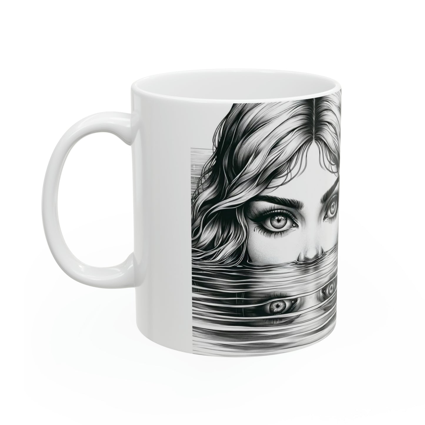 Beware, my inner siren might just break free. 11oz Ceramic mug