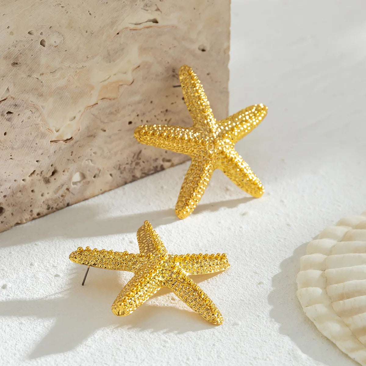 Exaggerated Starfish Dangle Earrings/Pendant