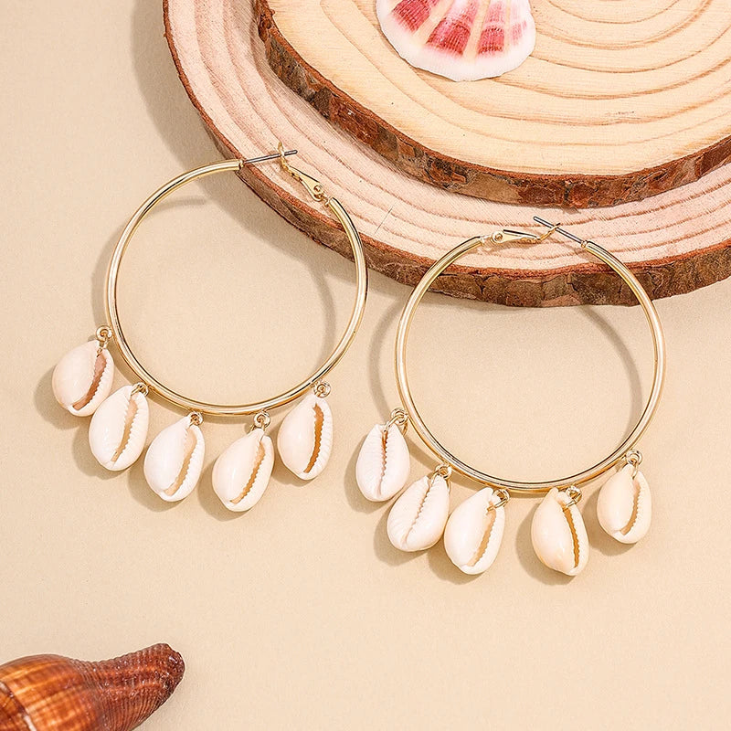 Beachside Hoop Earrings