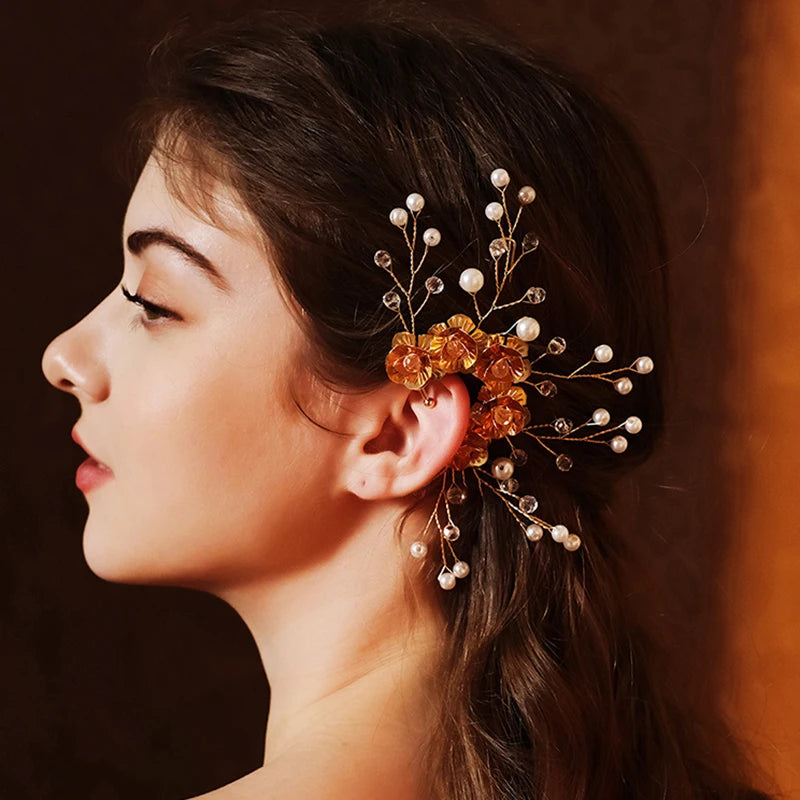 Enchanting Elf Ear Clips for a Sparkling Oceanic Look