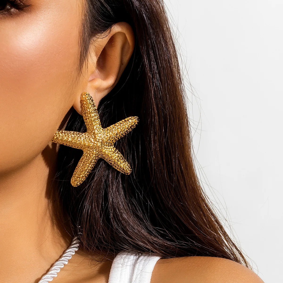 Exaggerated Starfish Dangle Earrings/Pendant