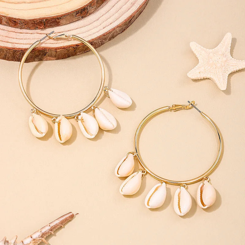 Beachside Hoop Earrings