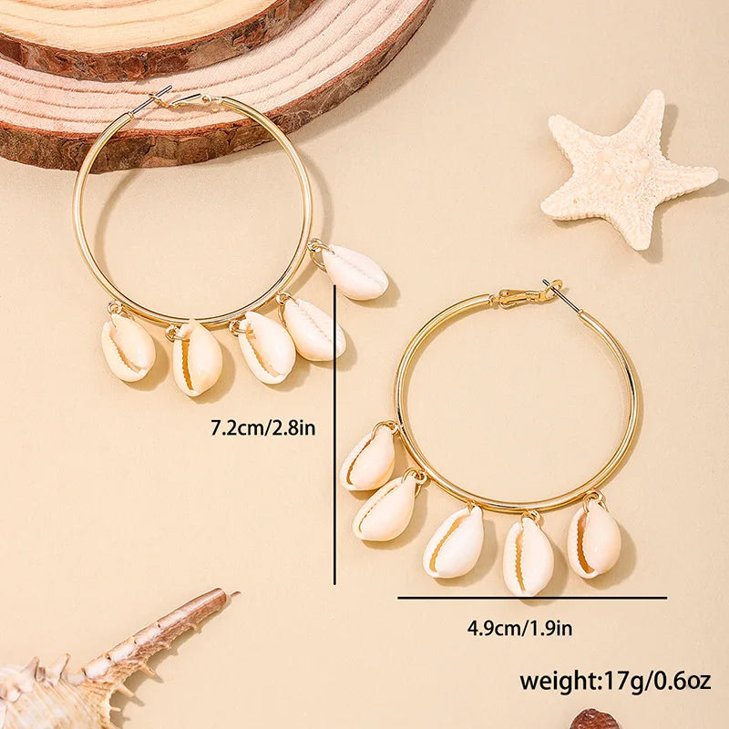 Beachside Hoop Earrings