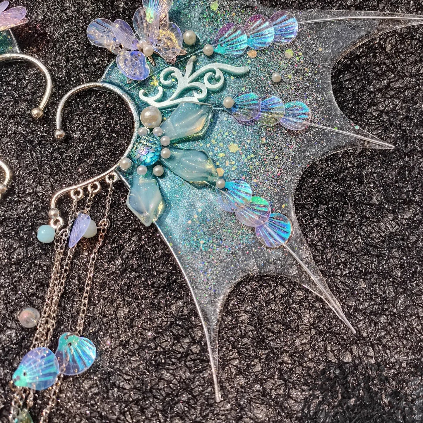 Dive into Fantasy with Mermaid and Shark Ear Headdresses