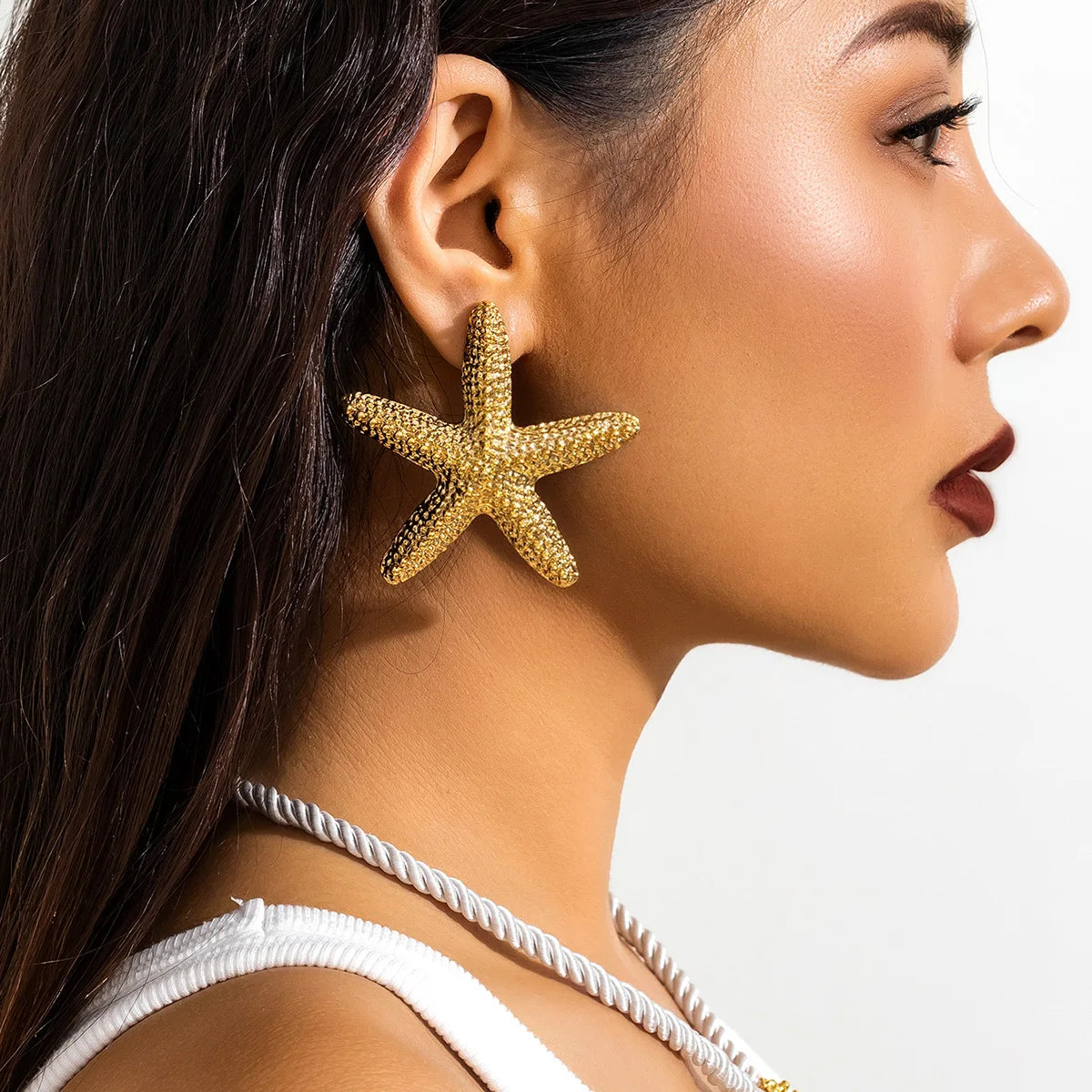 Exaggerated Starfish Dangle Earrings/Pendant