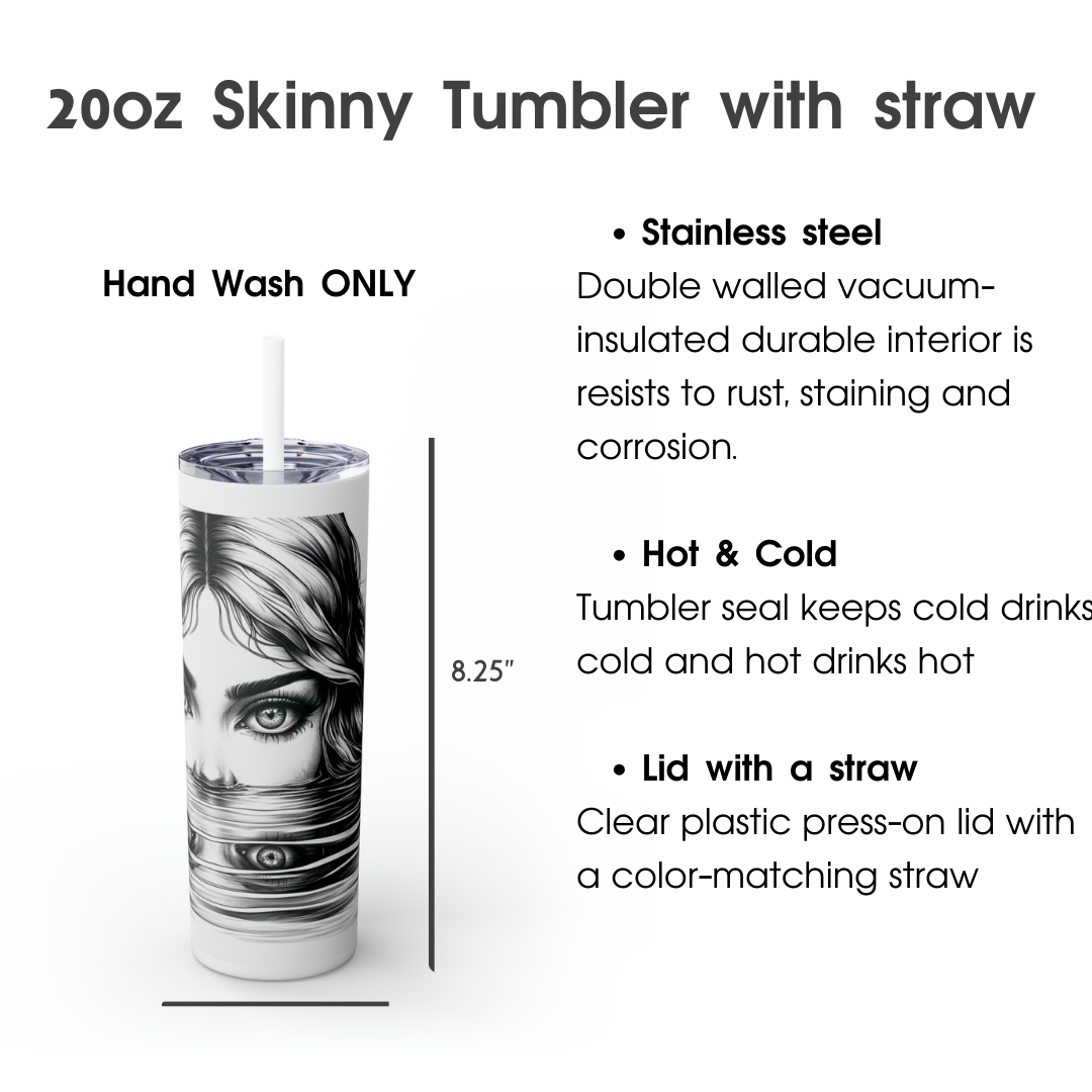 Beware, my inner siren might just break free. Skinny Tumbler