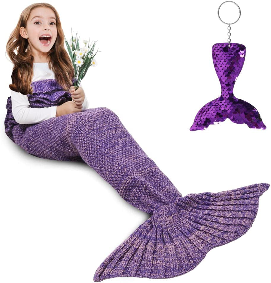 Snuggle Up in Dreamy Mermaid Tail Blanket Magic