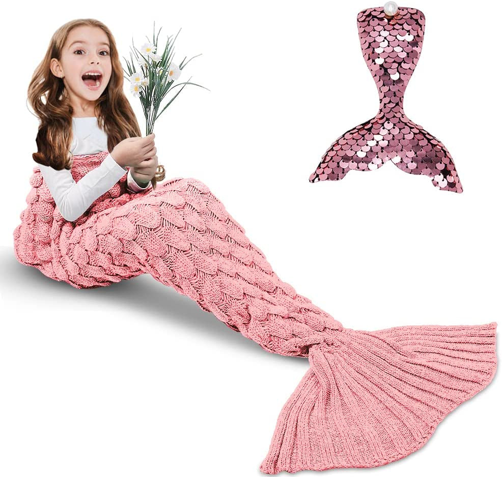 Snuggle Up in Dreamy Mermaid Tail Blanket Magic