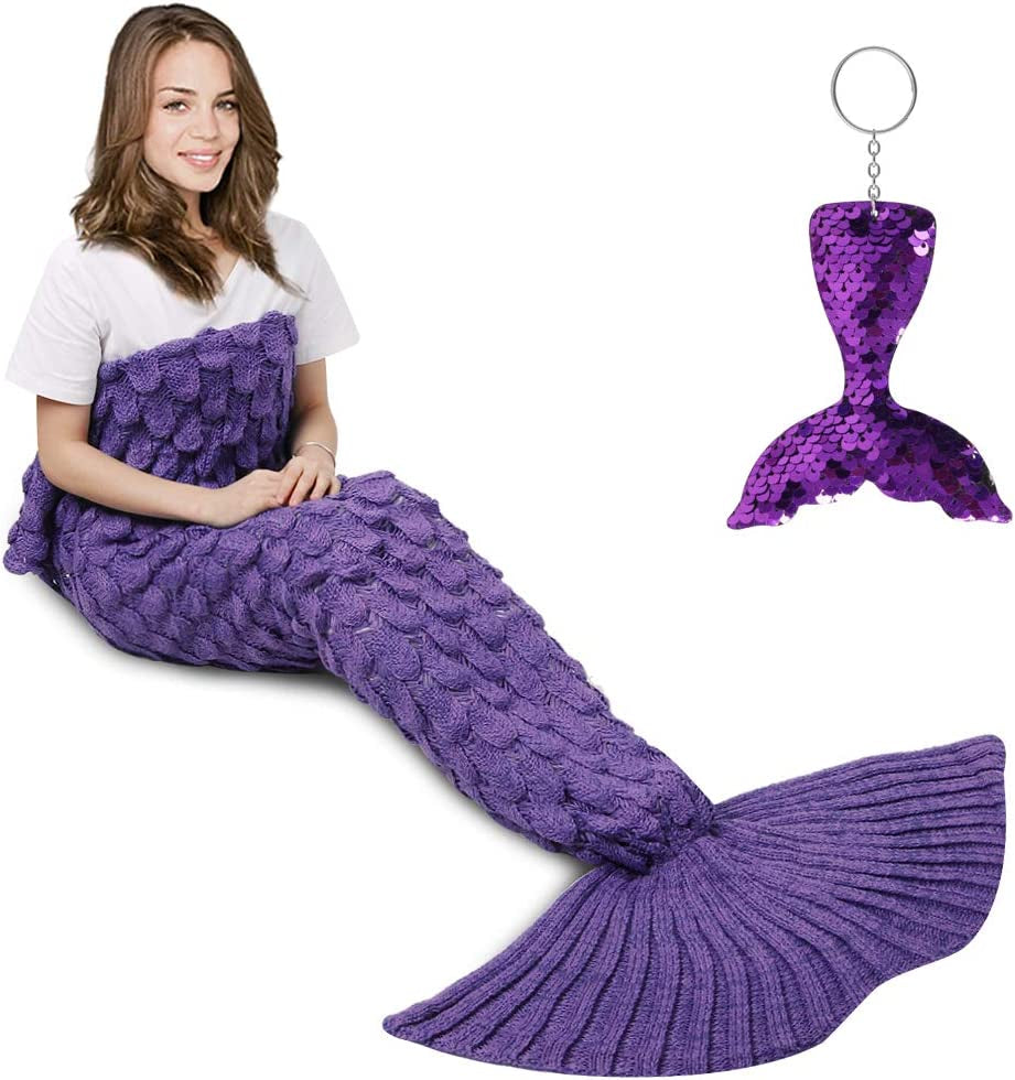 Snuggle Up in Dreamy Mermaid Tail Blanket Magic