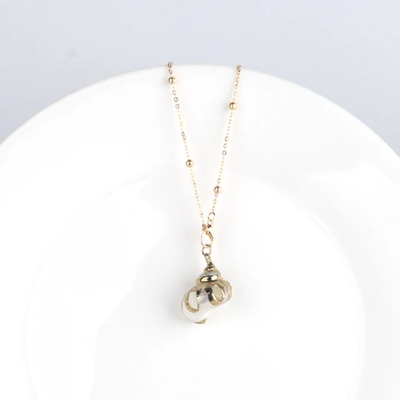 33 Styles Bohemian Sea Shell Charm Necklace