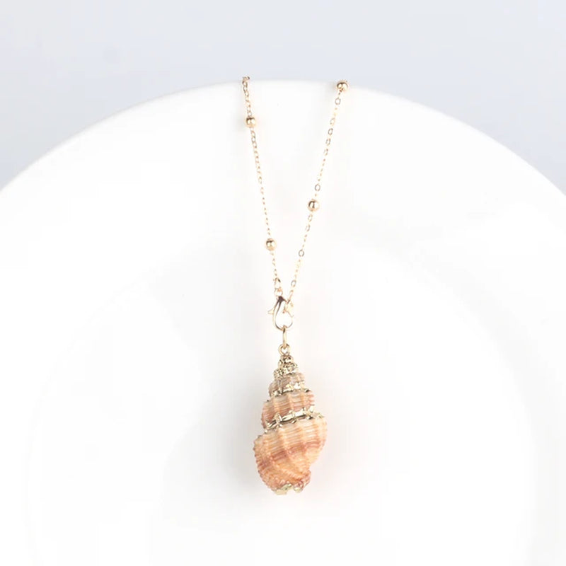 33 Styles Bohemian Sea Shell Charm Necklace