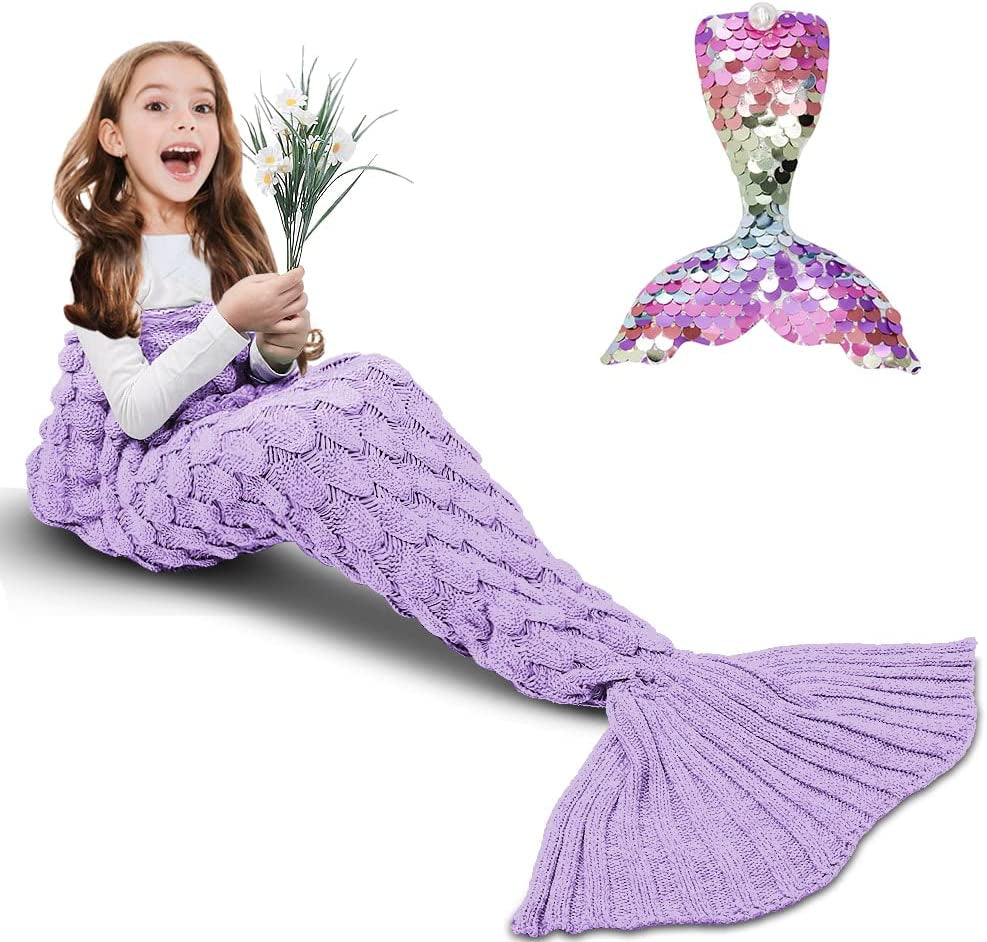 Snuggle Up in Dreamy Mermaid Tail Blanket Magic