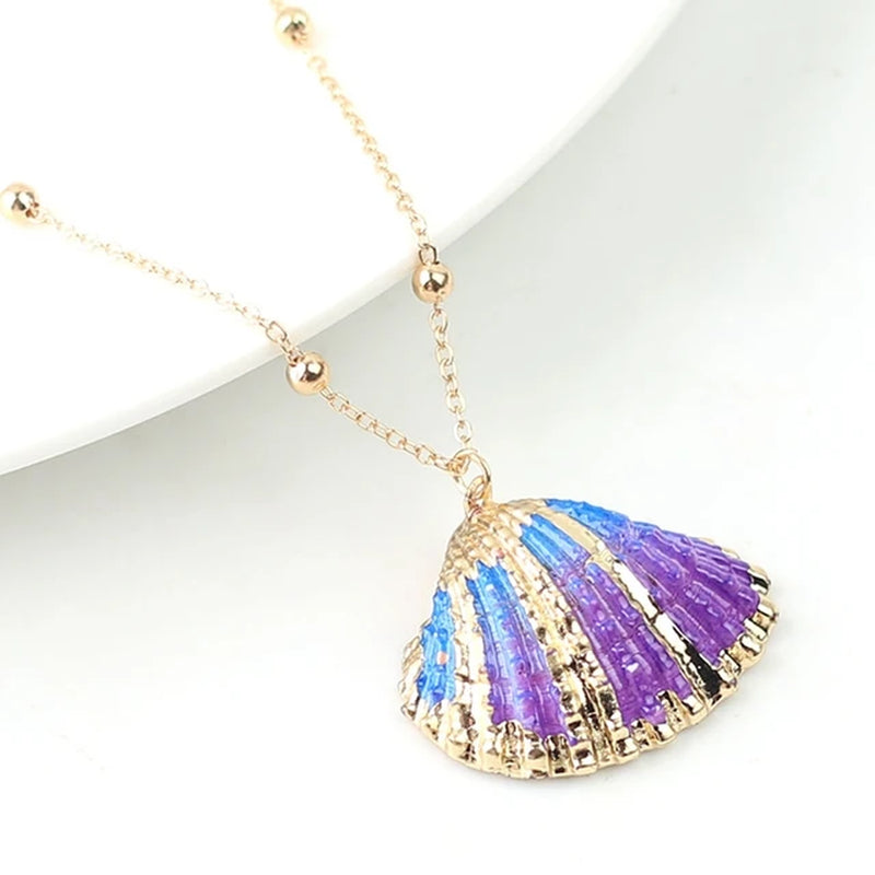 33 Styles Bohemian Sea Shell Charm Necklace