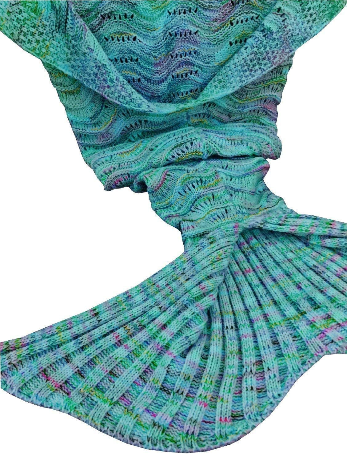 Cozy Up in Enchanted Comfort: Mermaid Tail Blanket