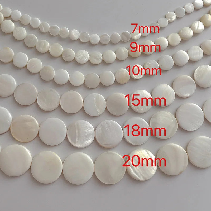 Chic Natural Shell Bead Necklace