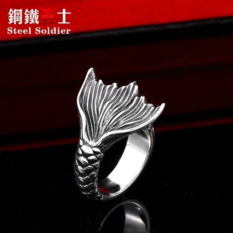 Mermaid Tail Punk Fashion Ring