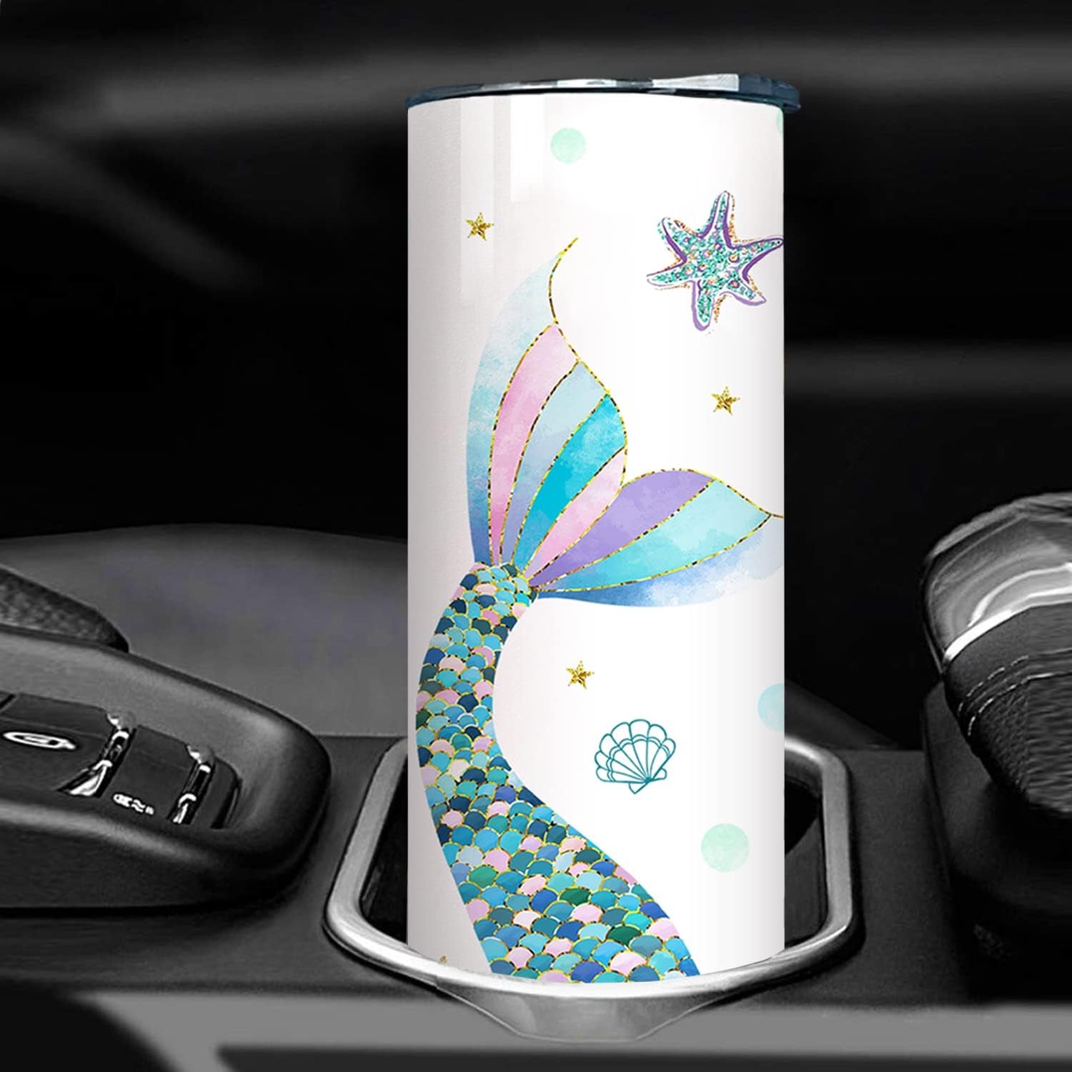 Hydrate in Style: Ocean-Inspired Mermaid Tumbler