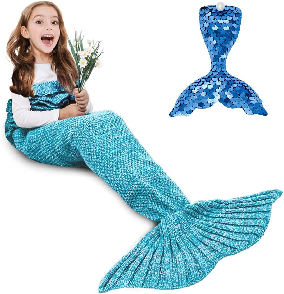 Snuggle Up in Dreamy Mermaid Tail Blanket Magic