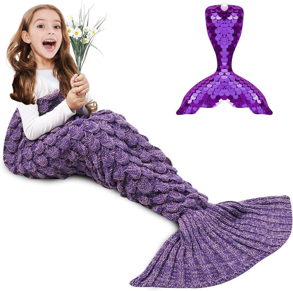 Snuggle Up in Dreamy Mermaid Tail Blanket Magic