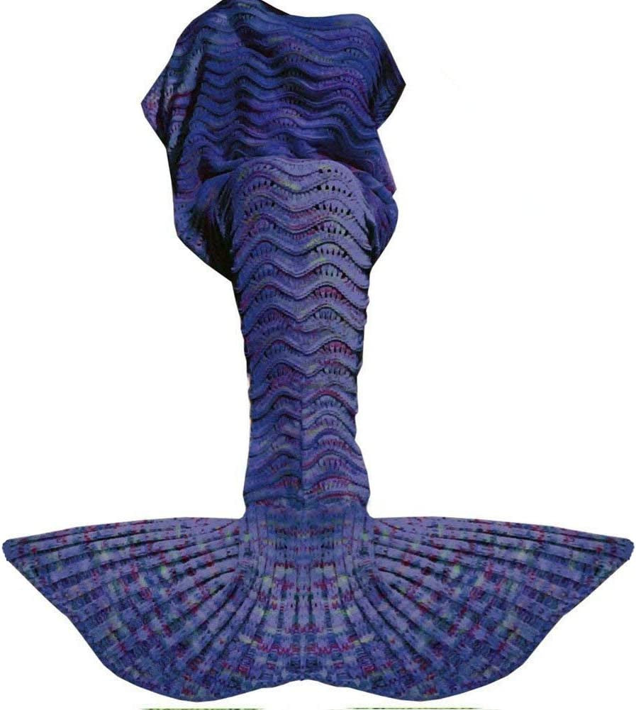 Cozy Up in Enchanted Comfort: Mermaid Tail Blanket