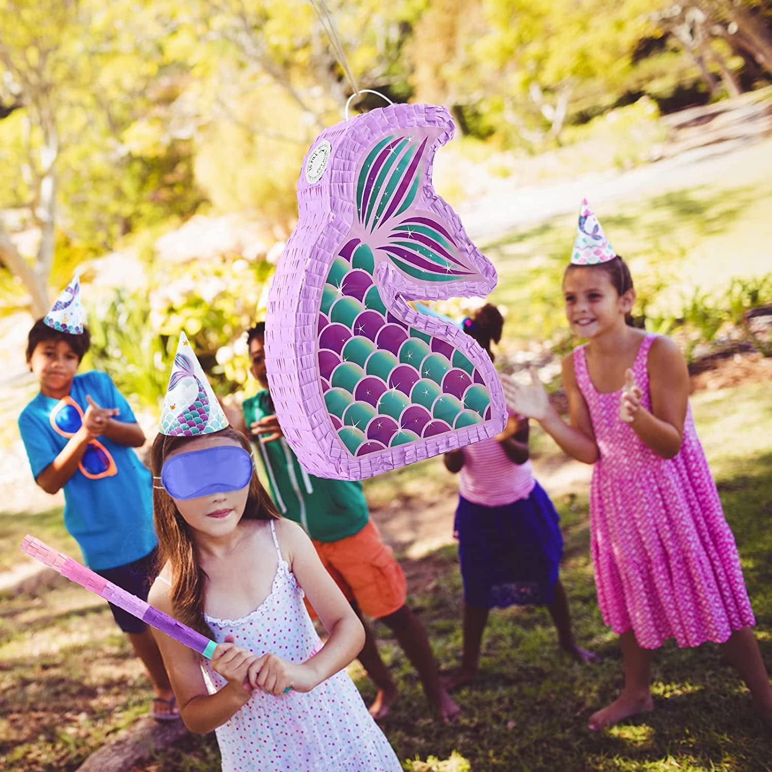 Mermaid Adventure Awaits: Fun Piñata Party