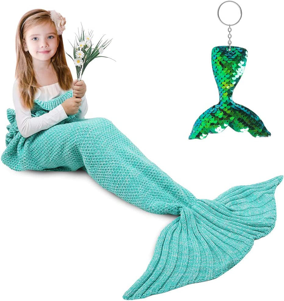 Snuggle Up in Dreamy Mermaid Tail Blanket Magic