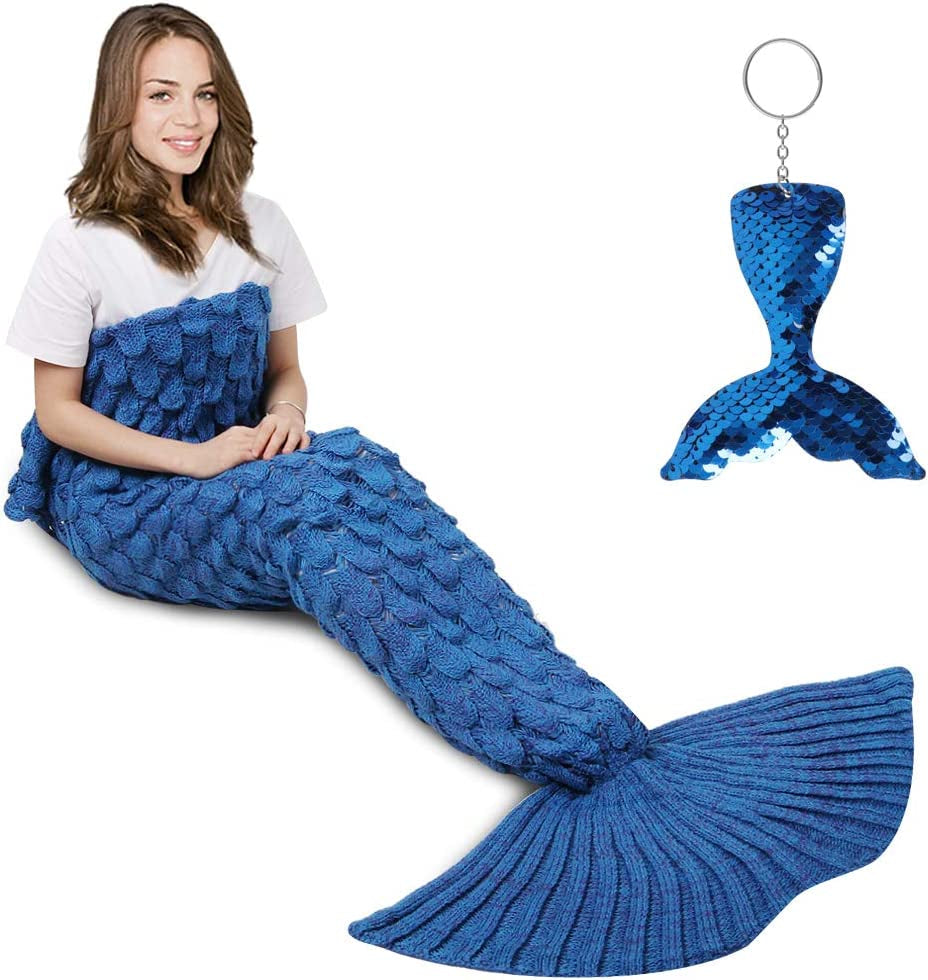 Snuggle Up in Dreamy Mermaid Tail Blanket Magic