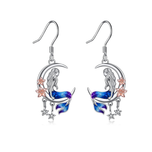 Dazzle with Delight: Enchanting Mermaid Earrings