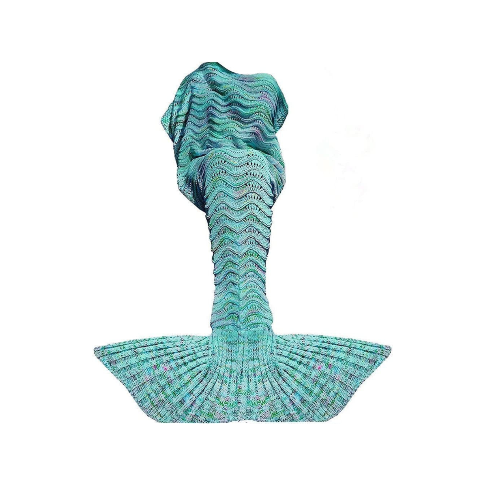 Cozy Up in Enchanted Comfort: Mermaid Tail Blanket