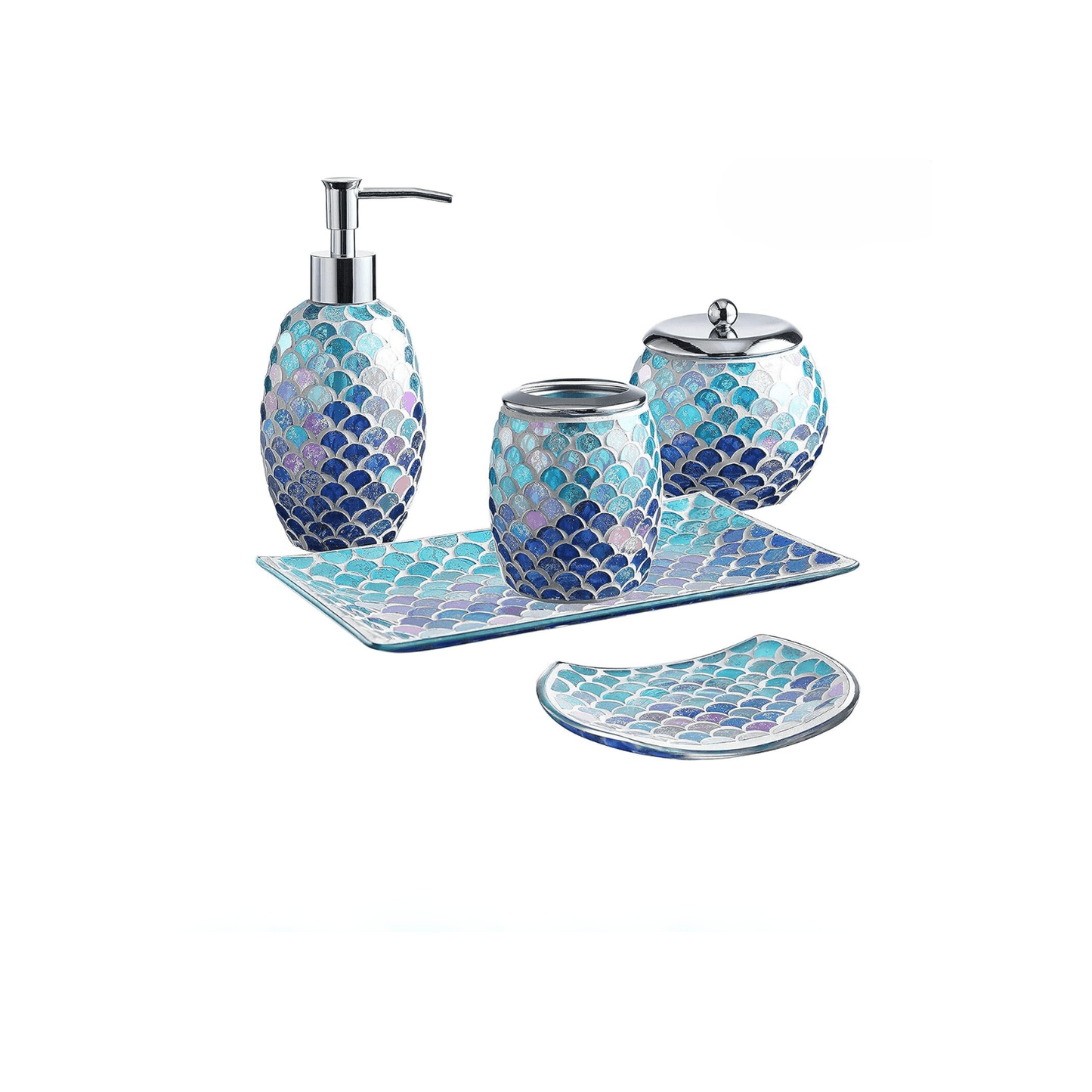 Mermaid-Themed Bathroom Accessories