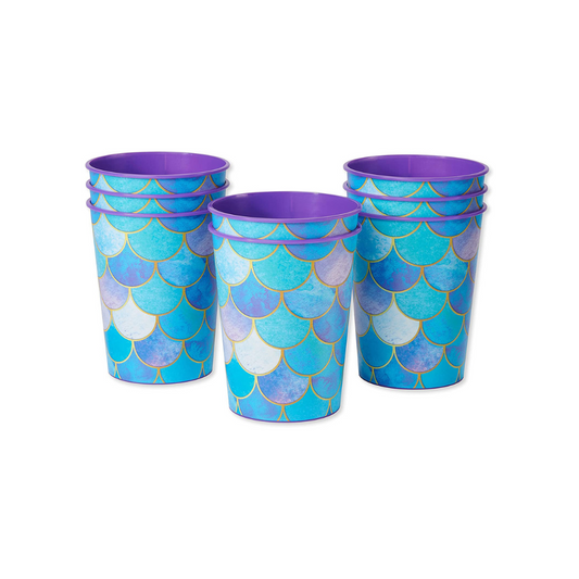 Mermaid Wonders: Enchanting Party Cup Set