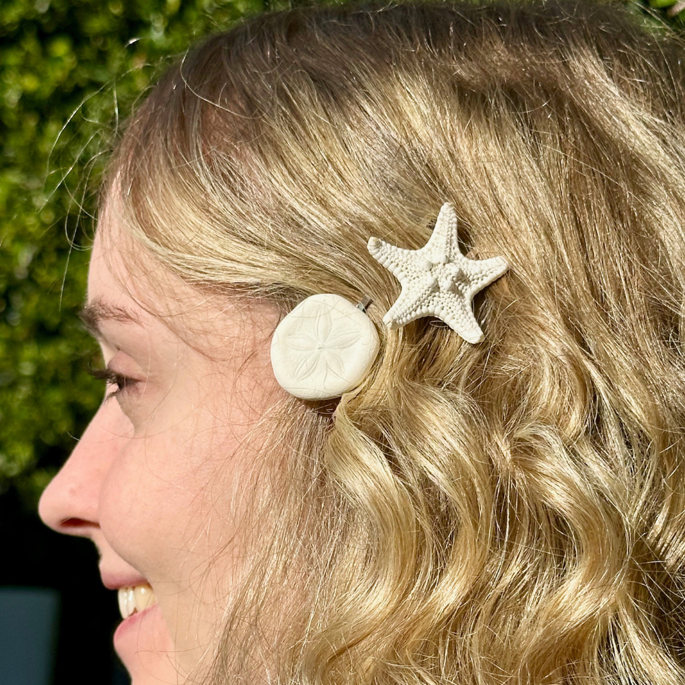 Starfish & Sea Cookie Hair Decor