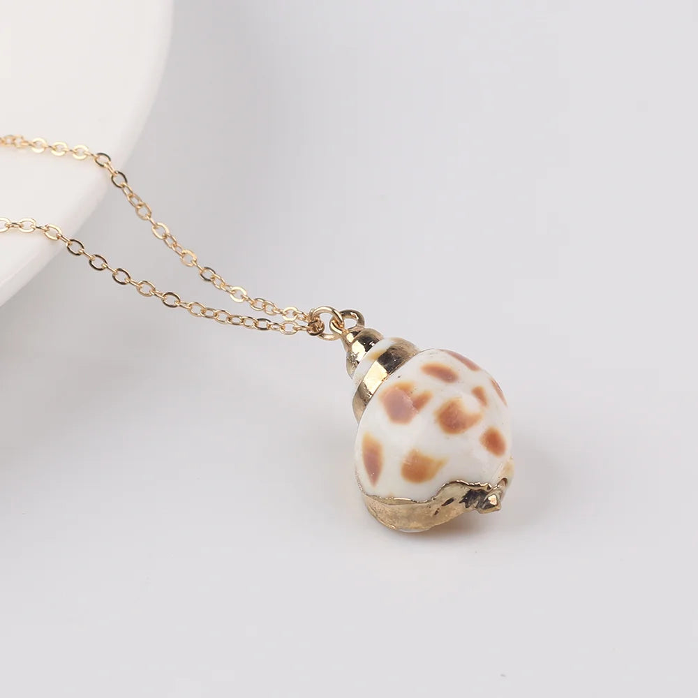 33 Styles Bohemian Sea Shell Charm Necklace