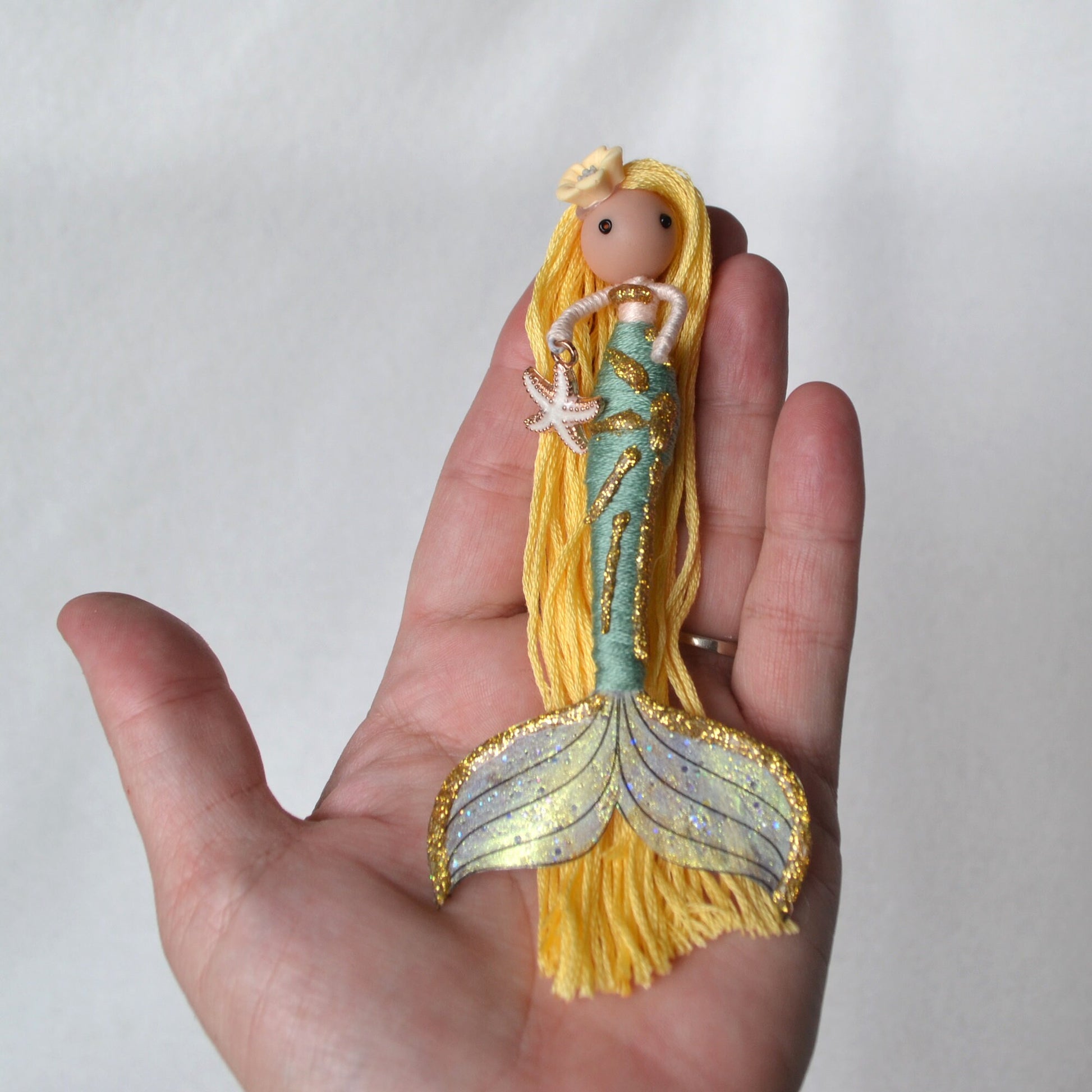 Golden Mermaid: A Tiny Treasure