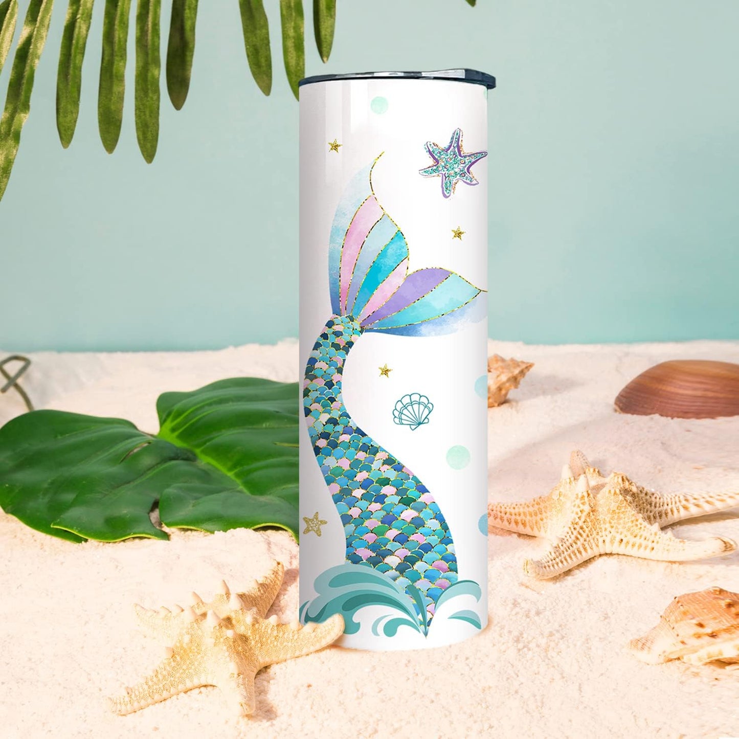 Hydrate in Style: Ocean-Inspired Mermaid Tumbler