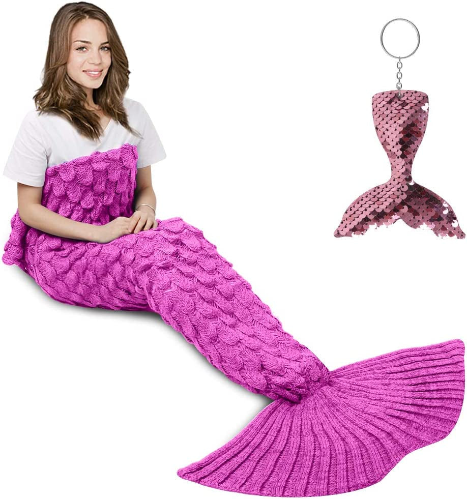 Snuggle Up in Dreamy Mermaid Tail Blanket Magic