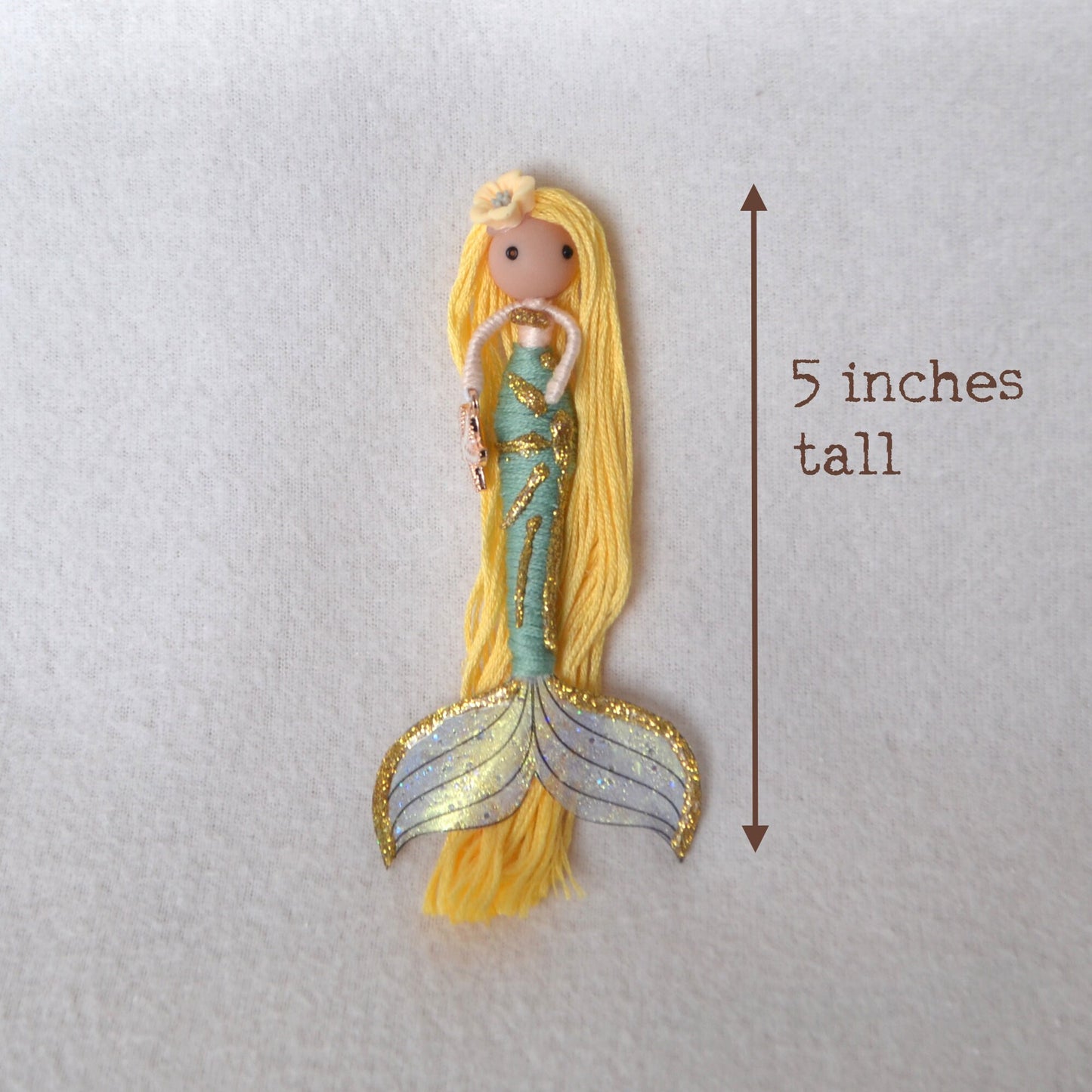 Golden Mermaid: A Tiny Treasure