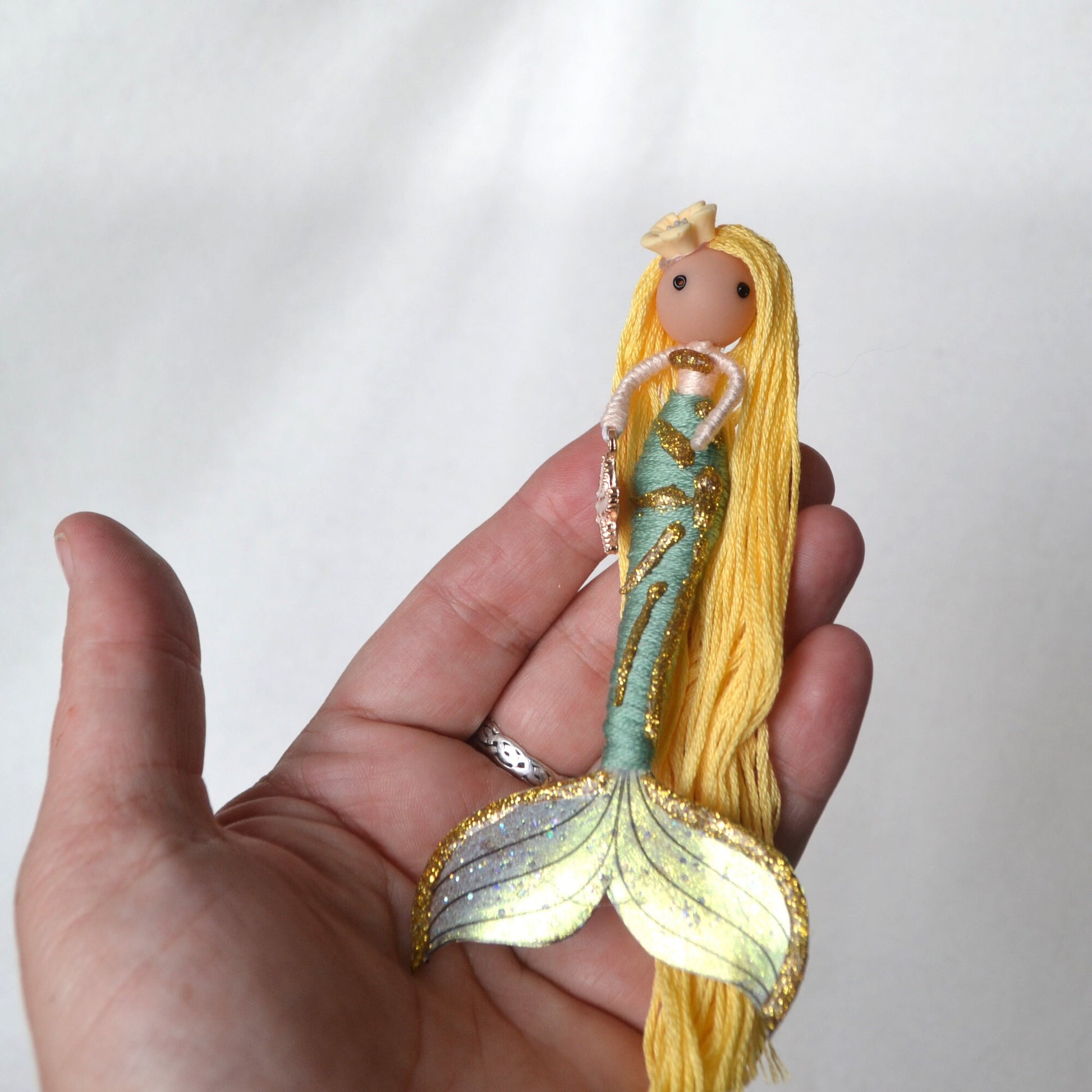 Golden Mermaid: A Tiny Treasure