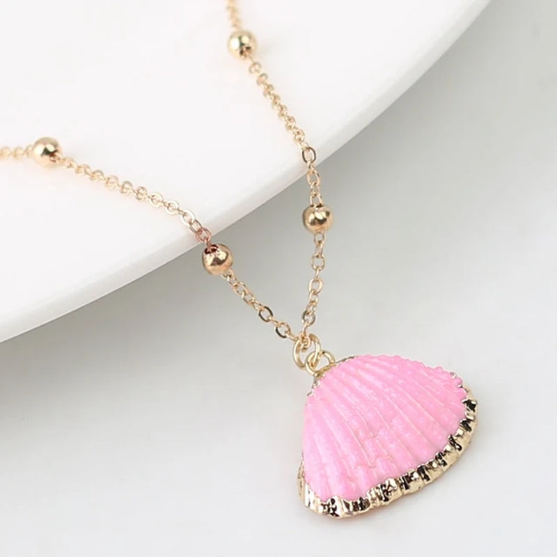 33 Styles Bohemian Sea Shell Charm Necklace