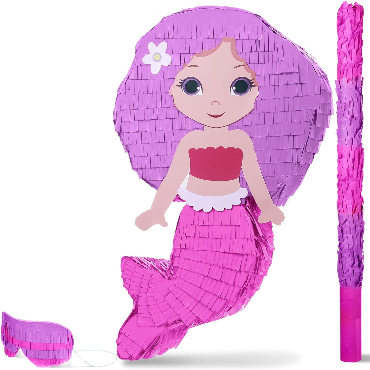 Mermaid Bliss: Complete Piñata Party Set