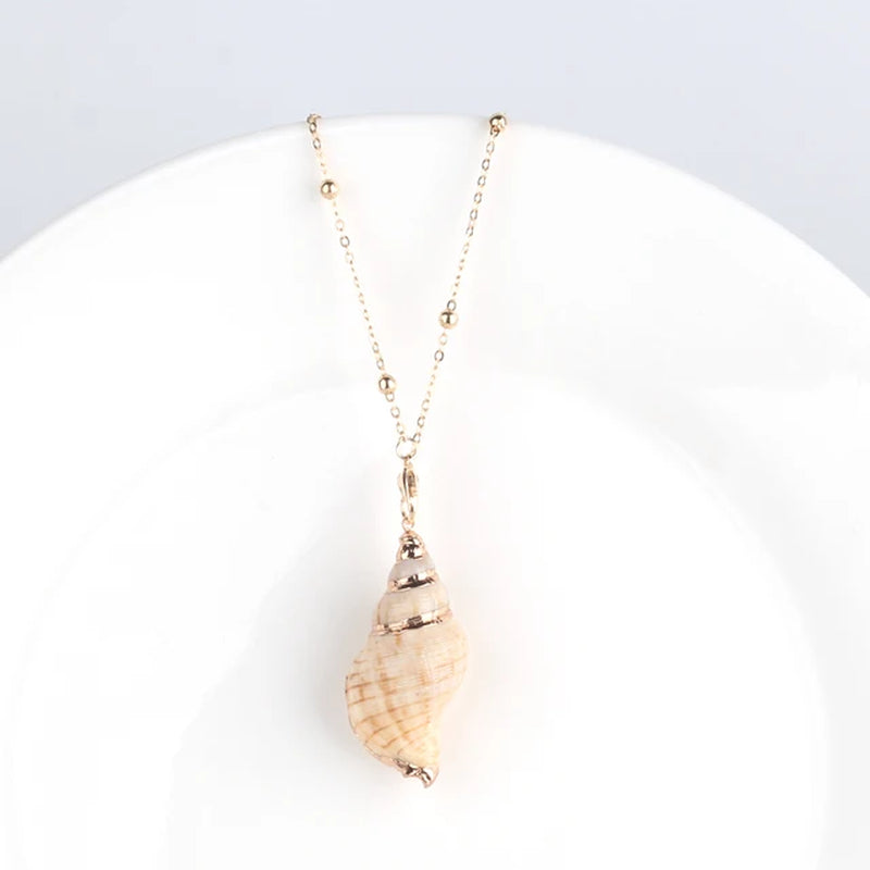 33 Styles Bohemian Sea Shell Charm Necklace