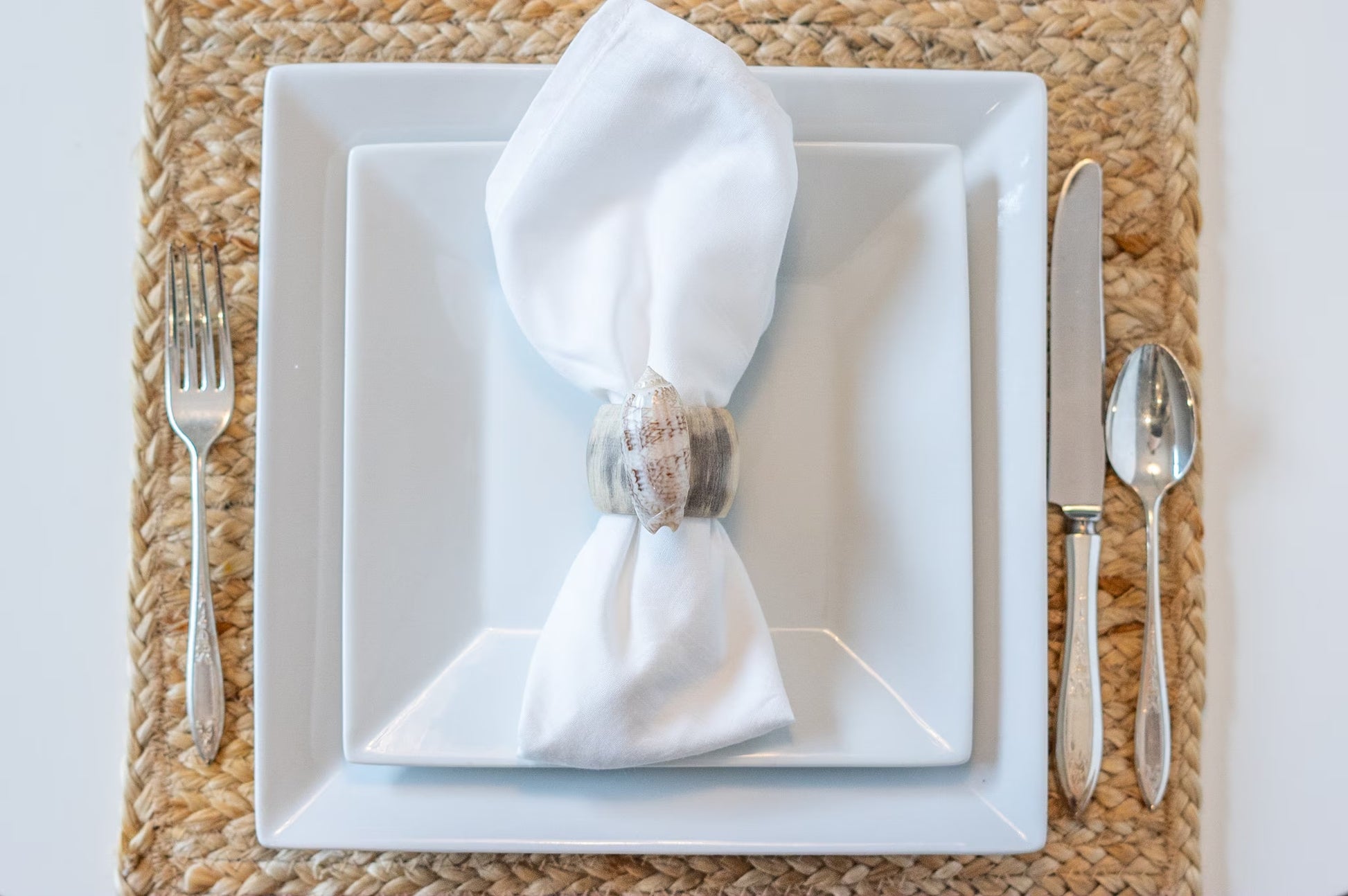 Mermaid's Table: Shell Napkin Rings