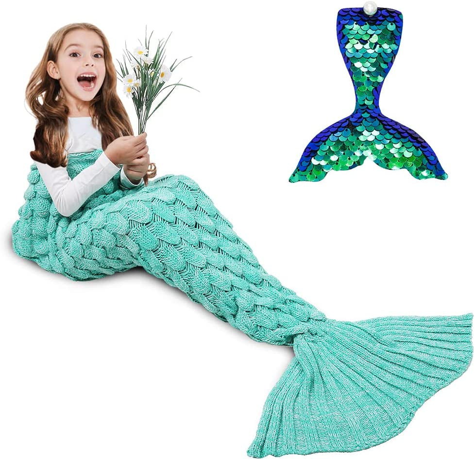 Snuggle Up in Dreamy Mermaid Tail Blanket Magic