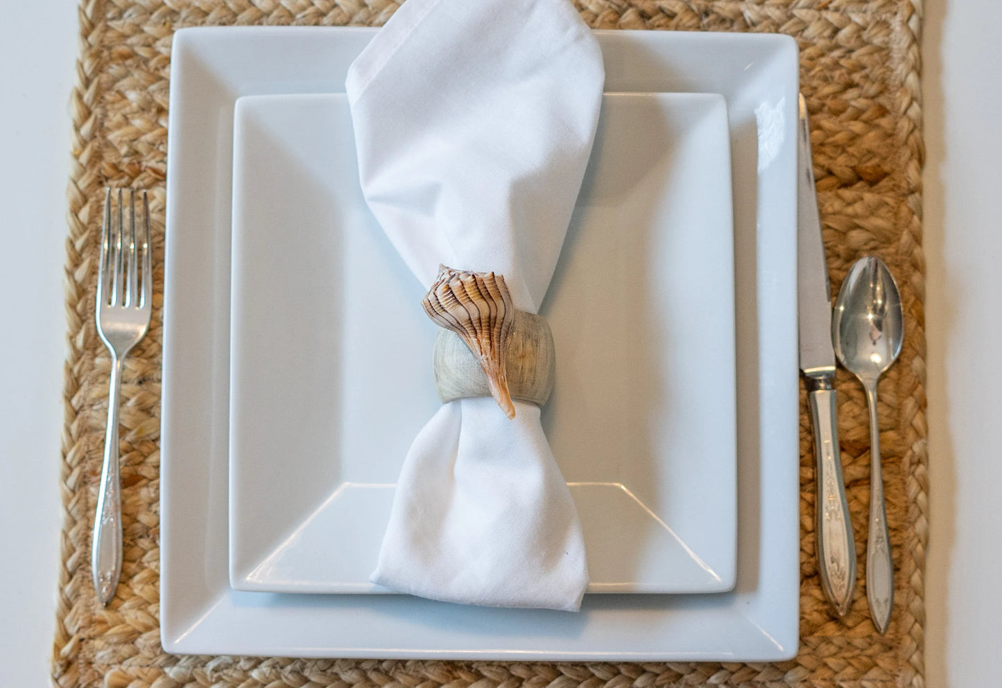 Mermaid's Table: Shell Napkin Rings