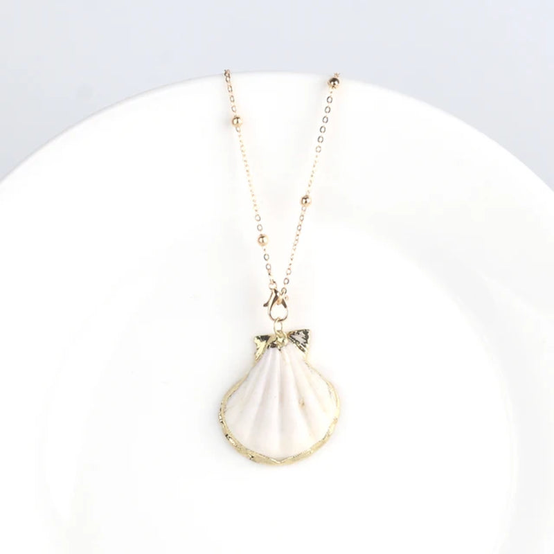 33 Styles Bohemian Sea Shell Charm Necklace